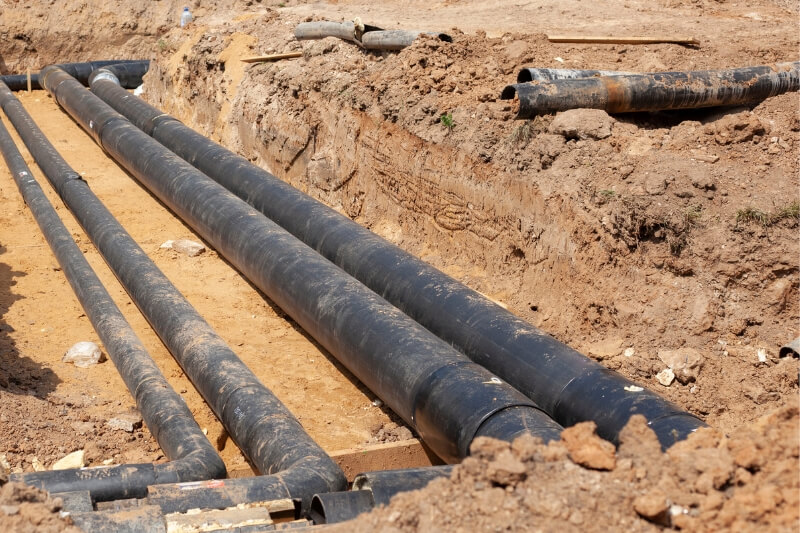 Reparación de fugas en tuberías subterráneas